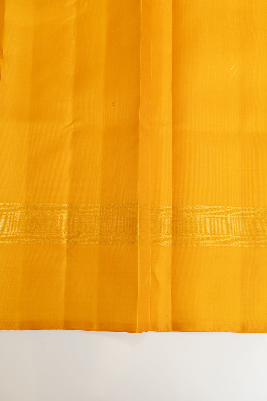 Peacock Blue and Mustard checks Pure Kanchipuram Silk Saree