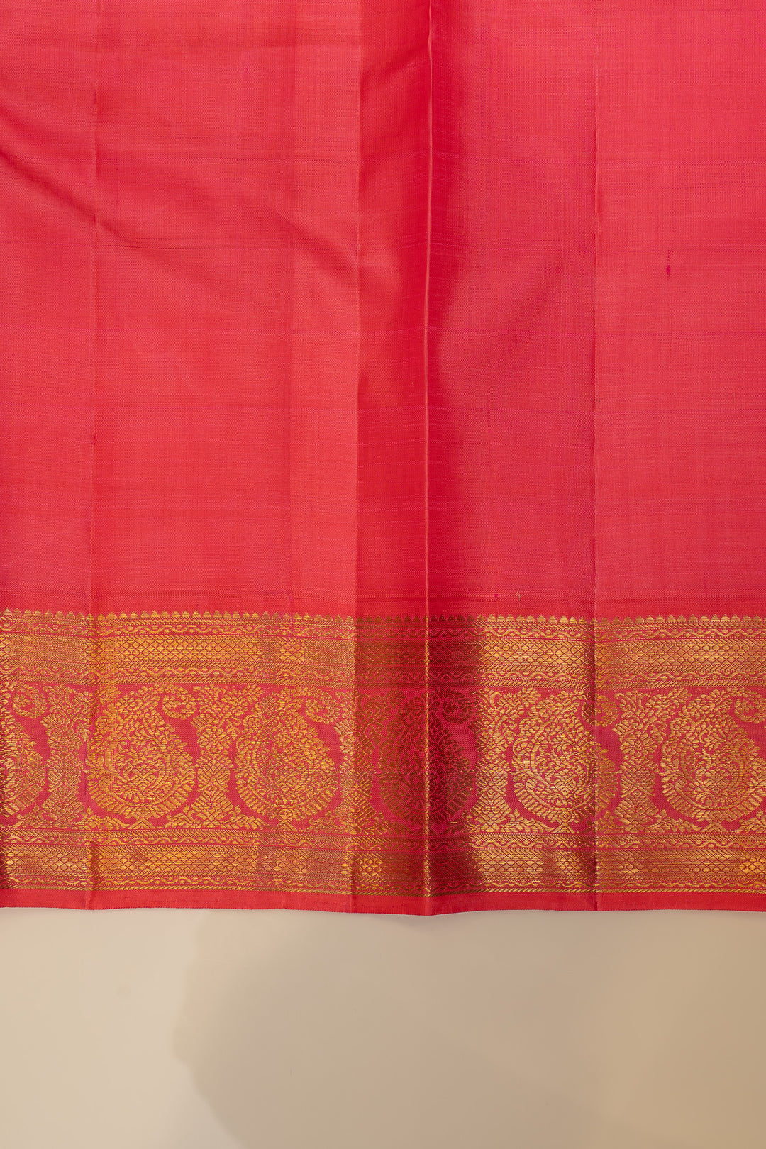 Pastel yellow Ganga Jamuna pure Kanchipuram silk saree