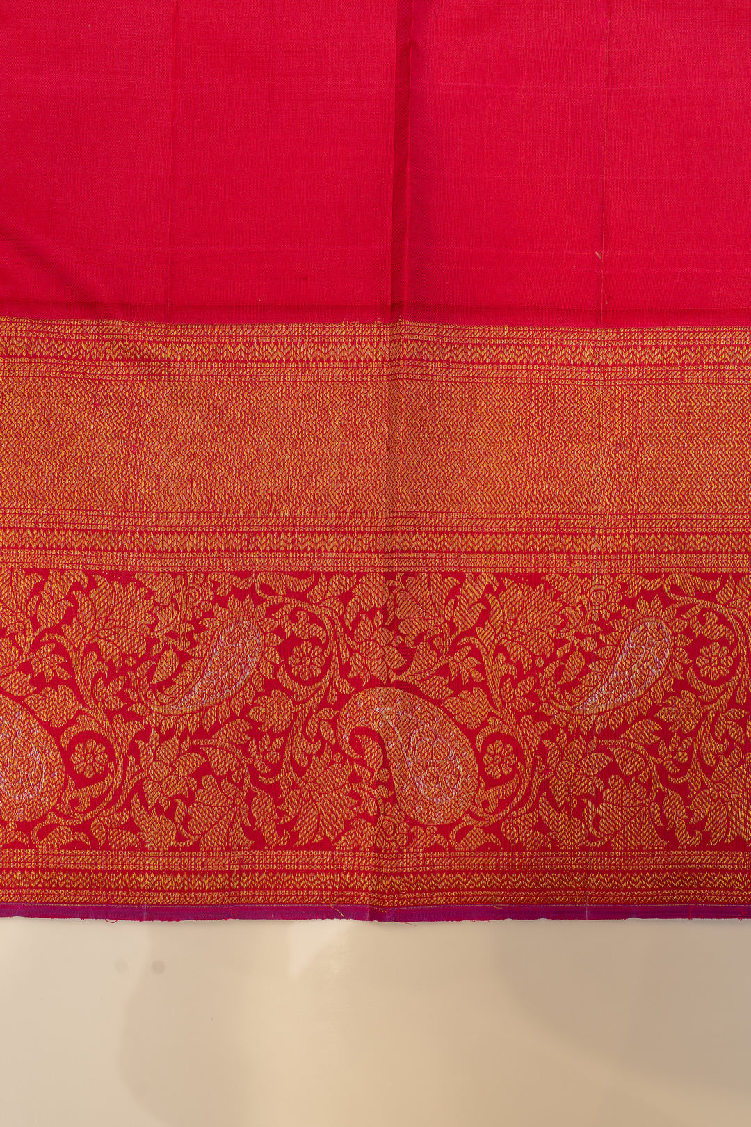 Black and white checks pure  Kanchipuram  silk saree