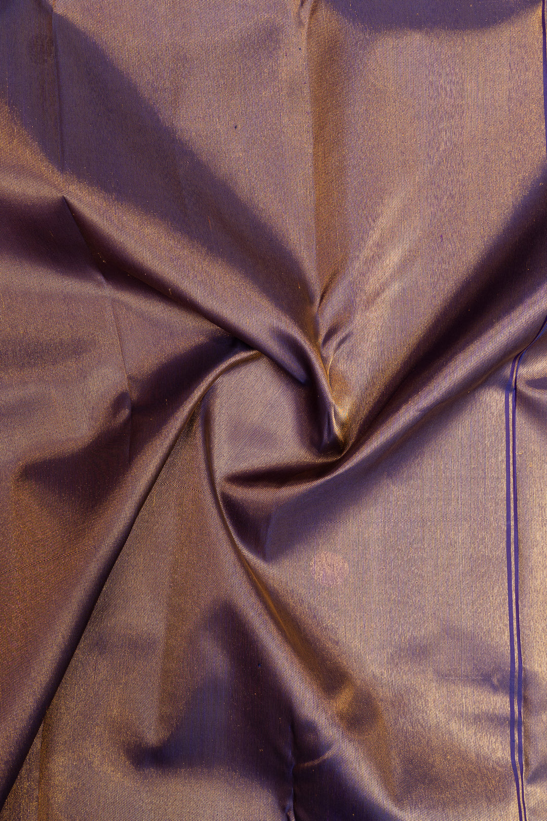 Rust and blue rising 8 Kol brocade pure Kanchipuram silk saree