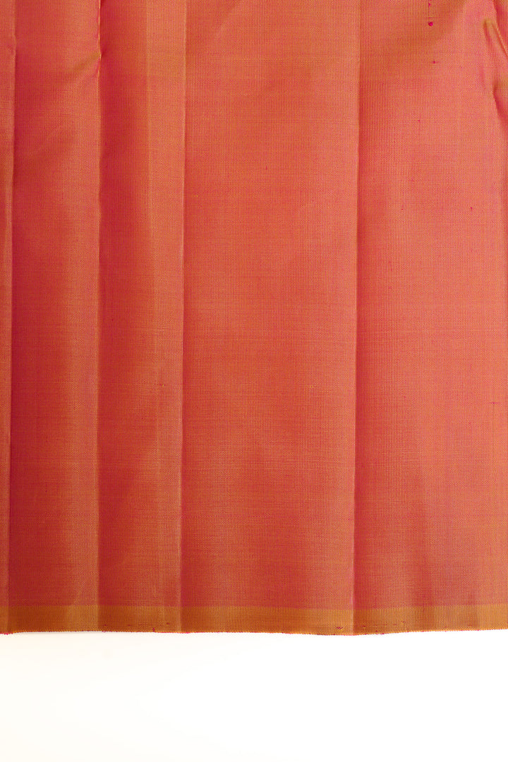 Pink traditional pure silk saree
