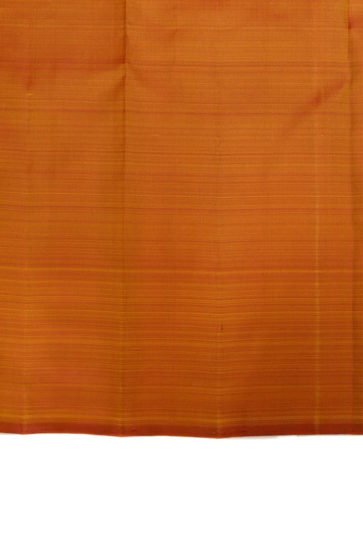 Red  temple threadwork pure Kanchipuram silk saree