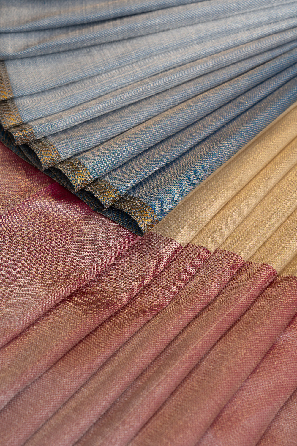 Pastel Mupagam 8 Kol pure Kanchipuram silk saree