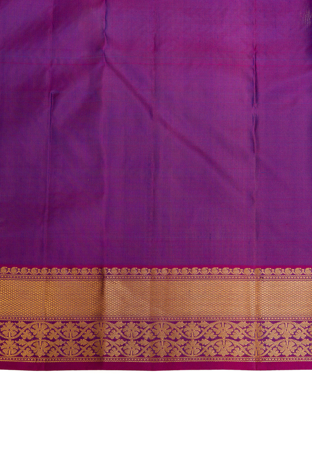 Purple traditional pure soft silk saree