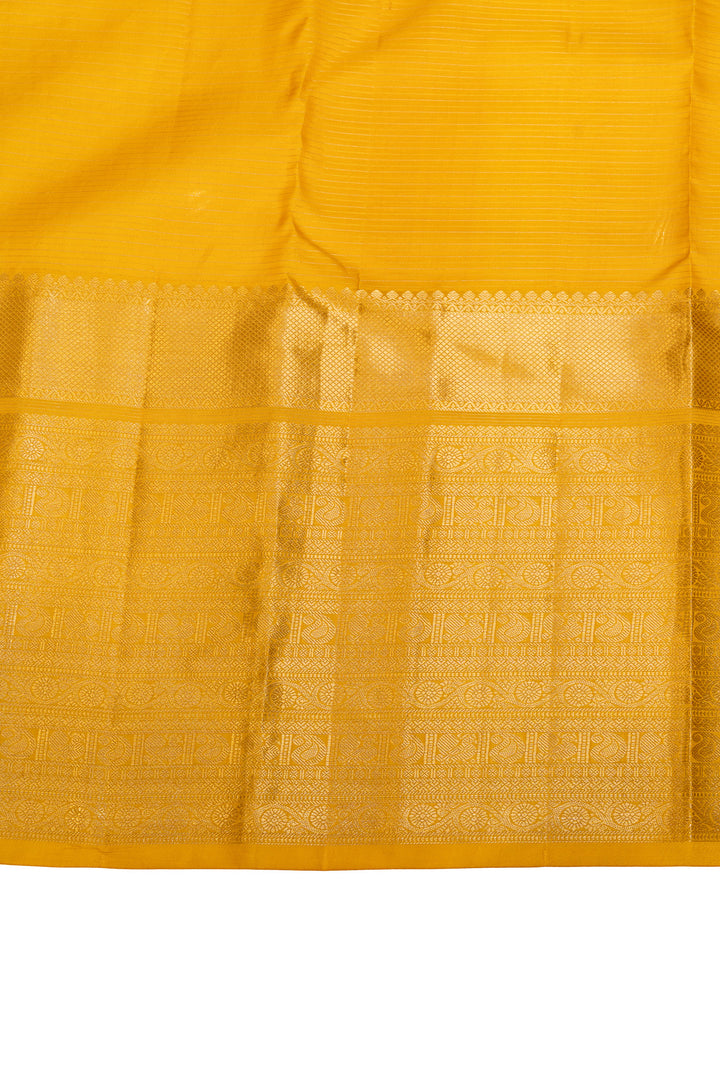 Rani pink Zari checks pure  Kanchipuram silk saree