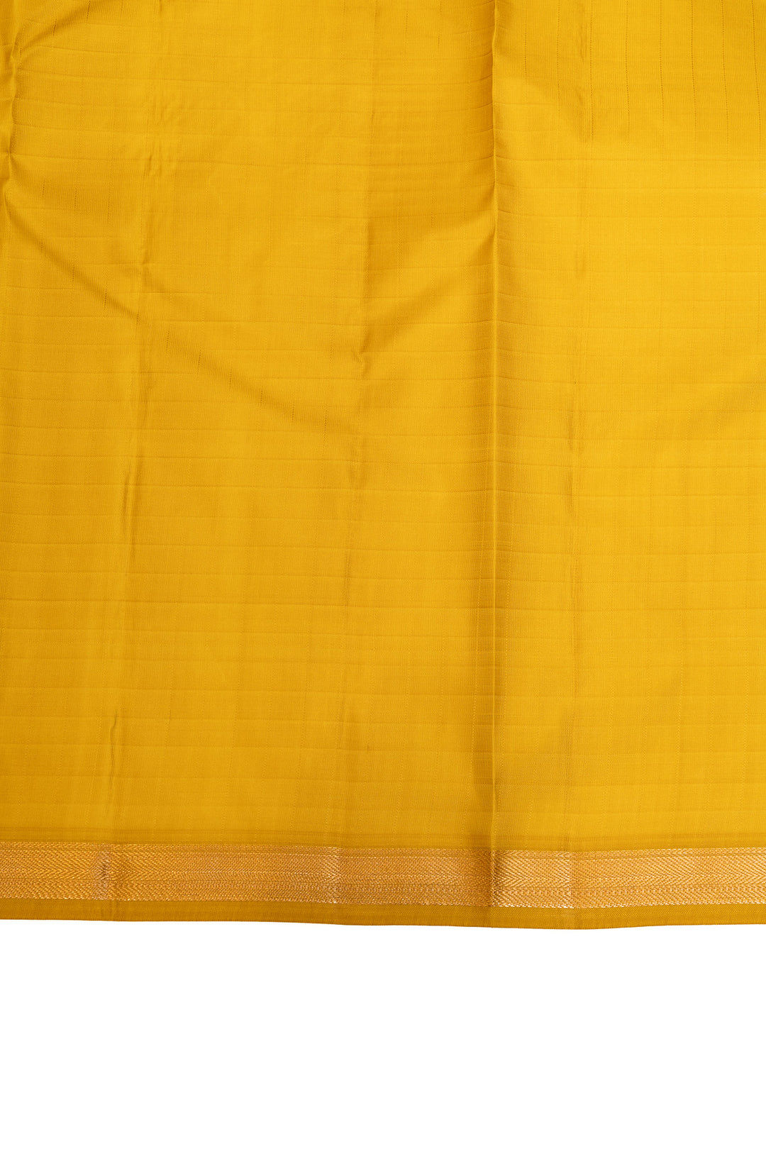 Orange simple border pure soft silk saree