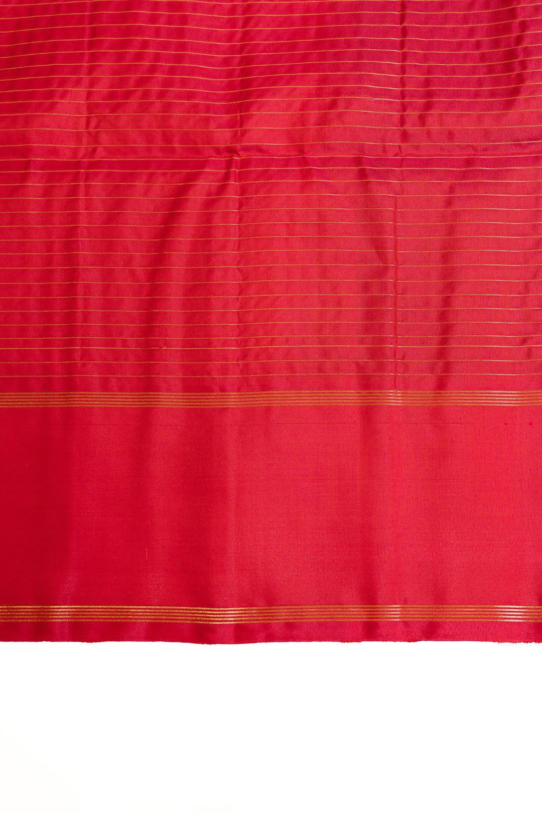 Olive green zari checks pure soft silk saree