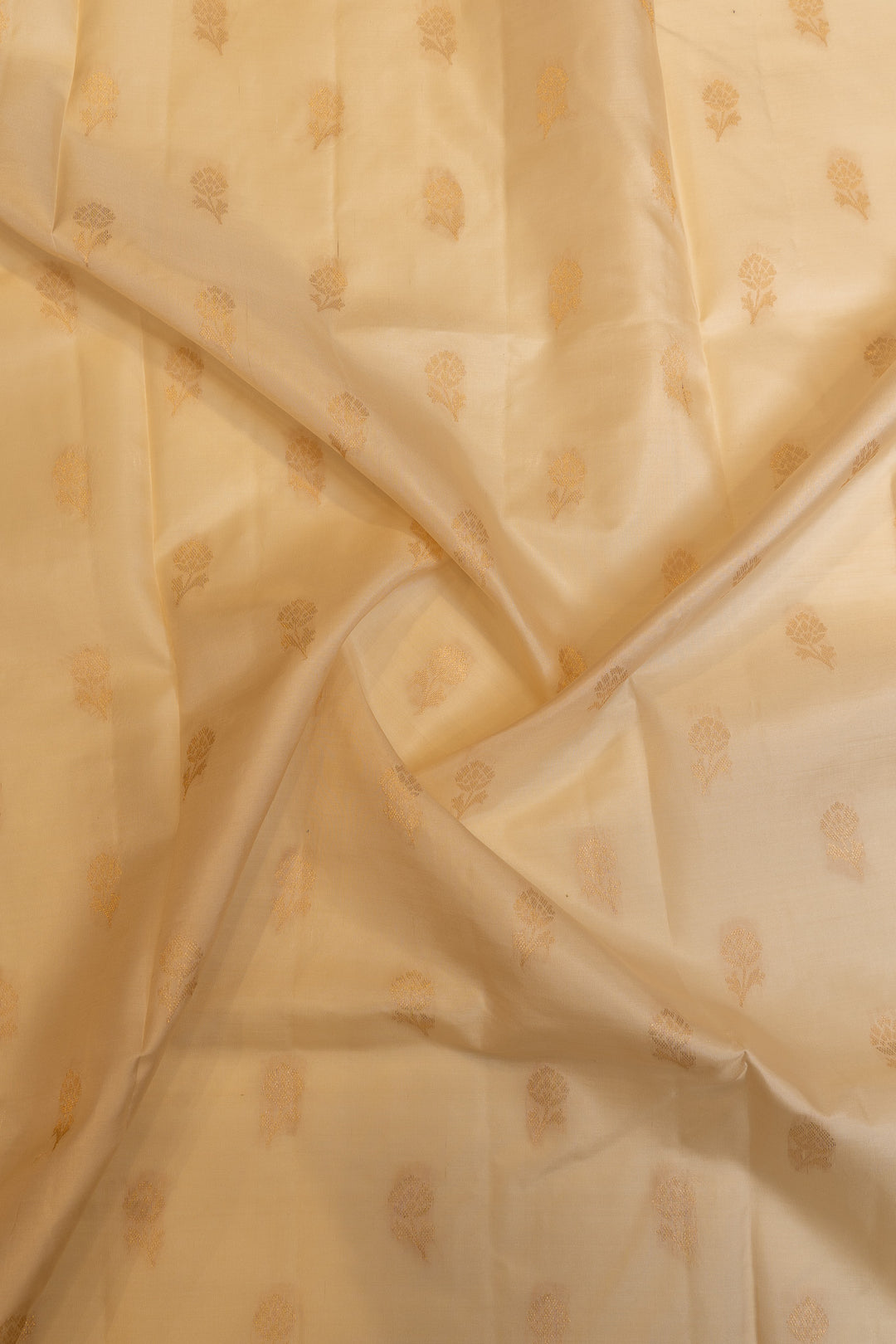 Ivory and pink Paithani pure  soft silk saree