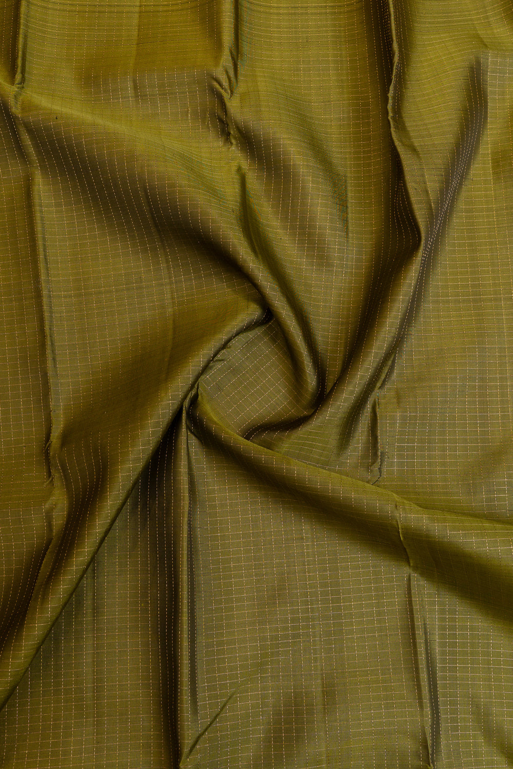Mehendi green and maroon pure Kanchipuram silk saree