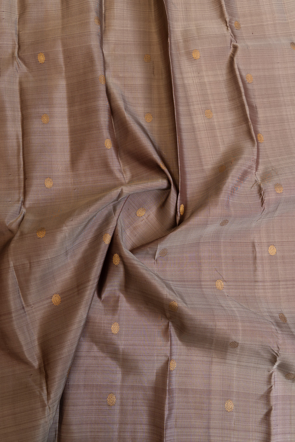 Mauve purple traditional pure Kanchipuram silk saree