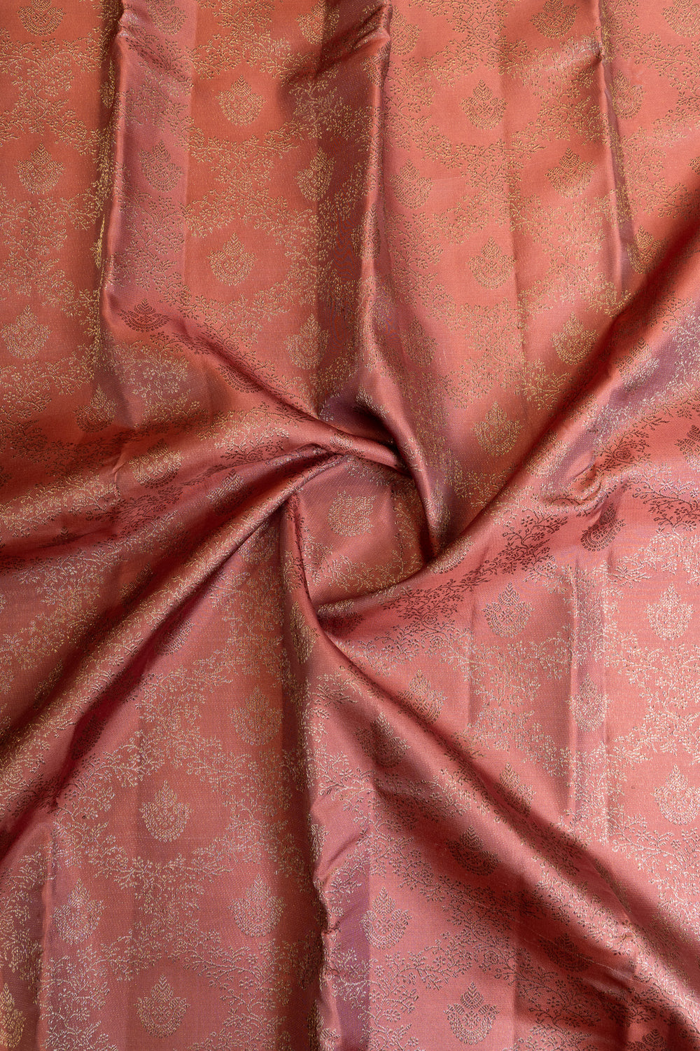 Magenta purple Varisaipettu pure Kanchipuram silk saree