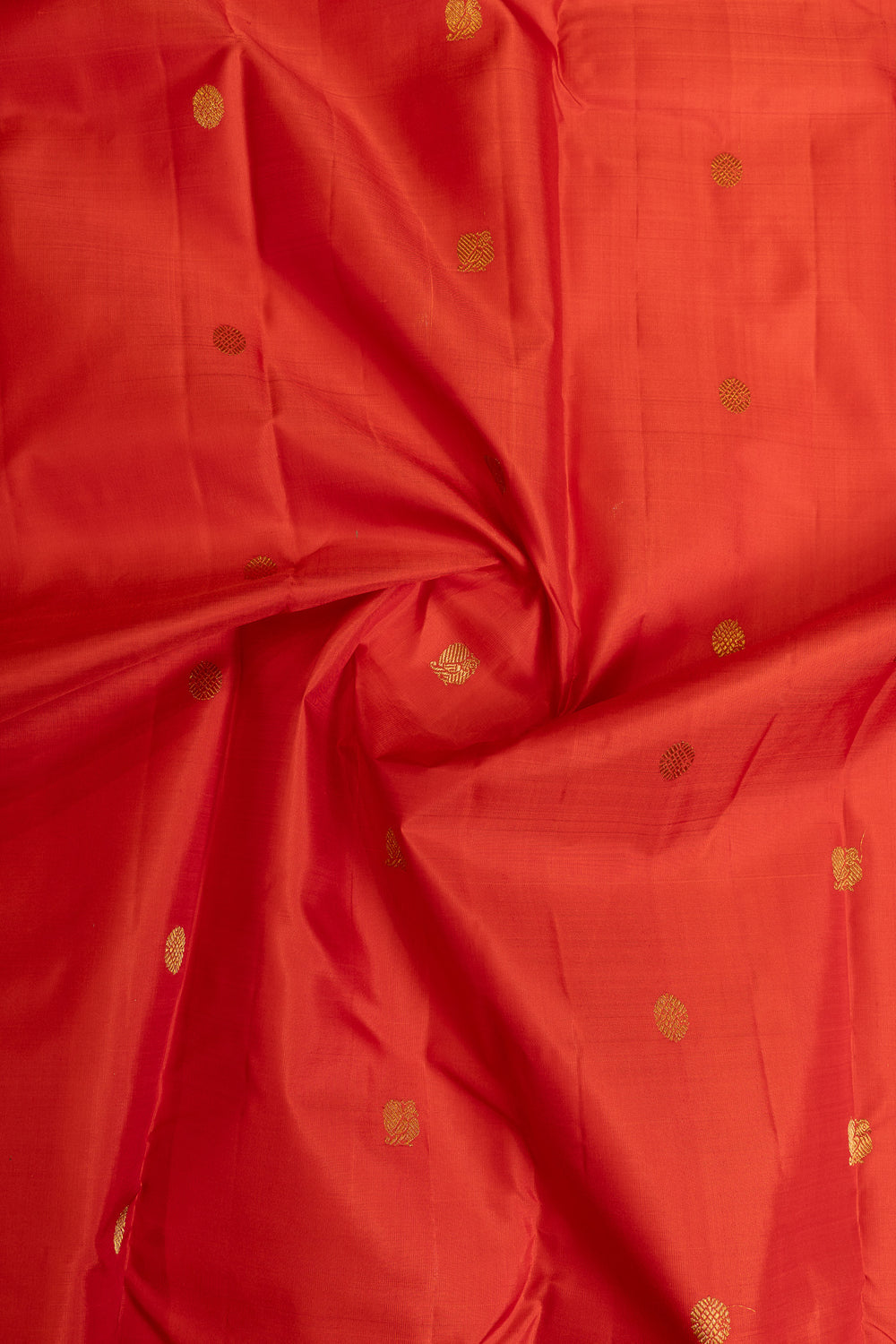 Red and purple vintage border  pure Kanchipuram silk saree