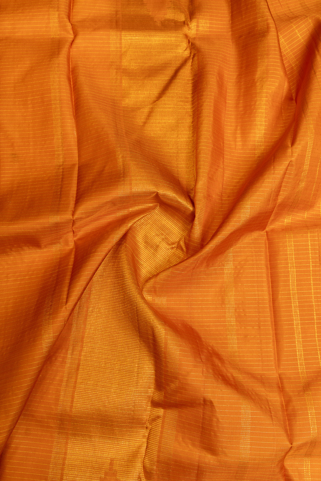 Green and white multi checks pure Kanchipuram silk saree