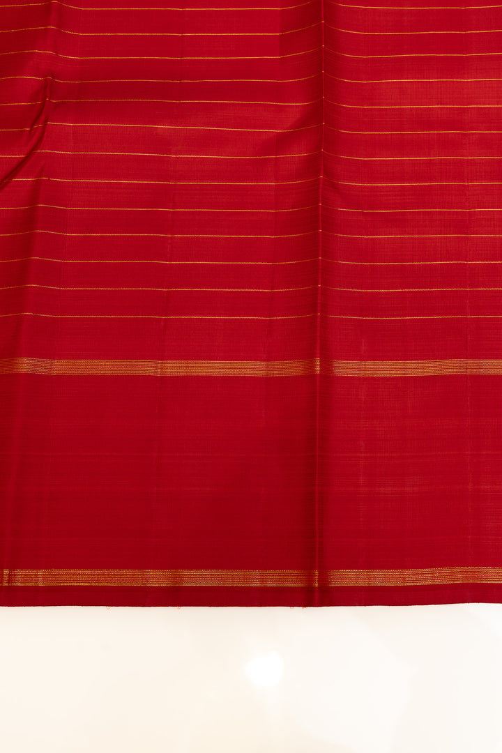 Black and white Checks pure Kanchipuram silk saree