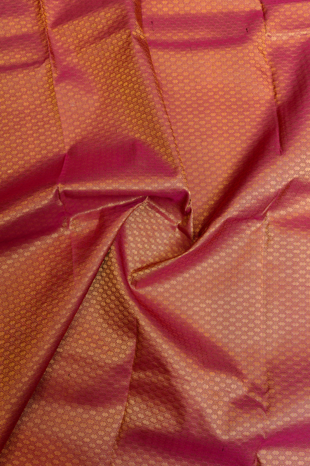 Mauve thread embossed pure Kanchipuram silk saree