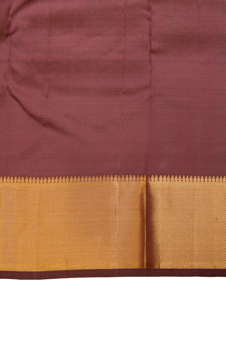 Pink jacquard pure Kanchipuram silk saree