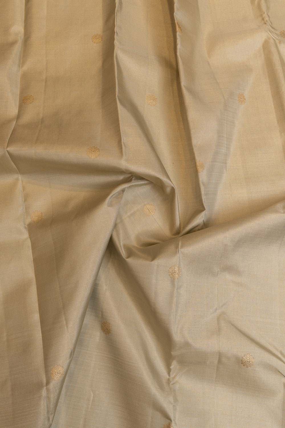 Ice blue Vairaoosi pure Kanchipuram silk saree