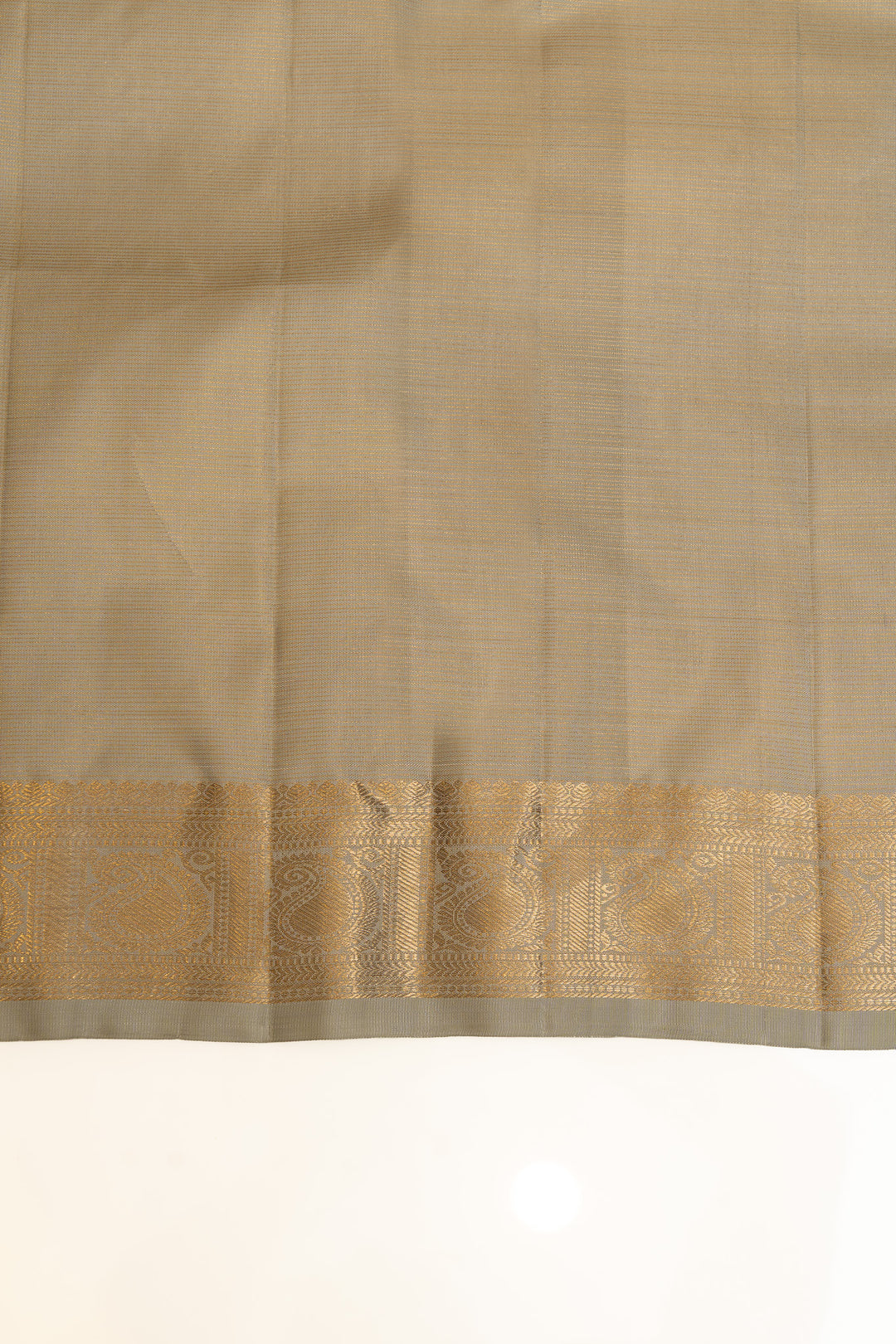 Ice blue Vairaoosi pure Kanchipuram silk saree