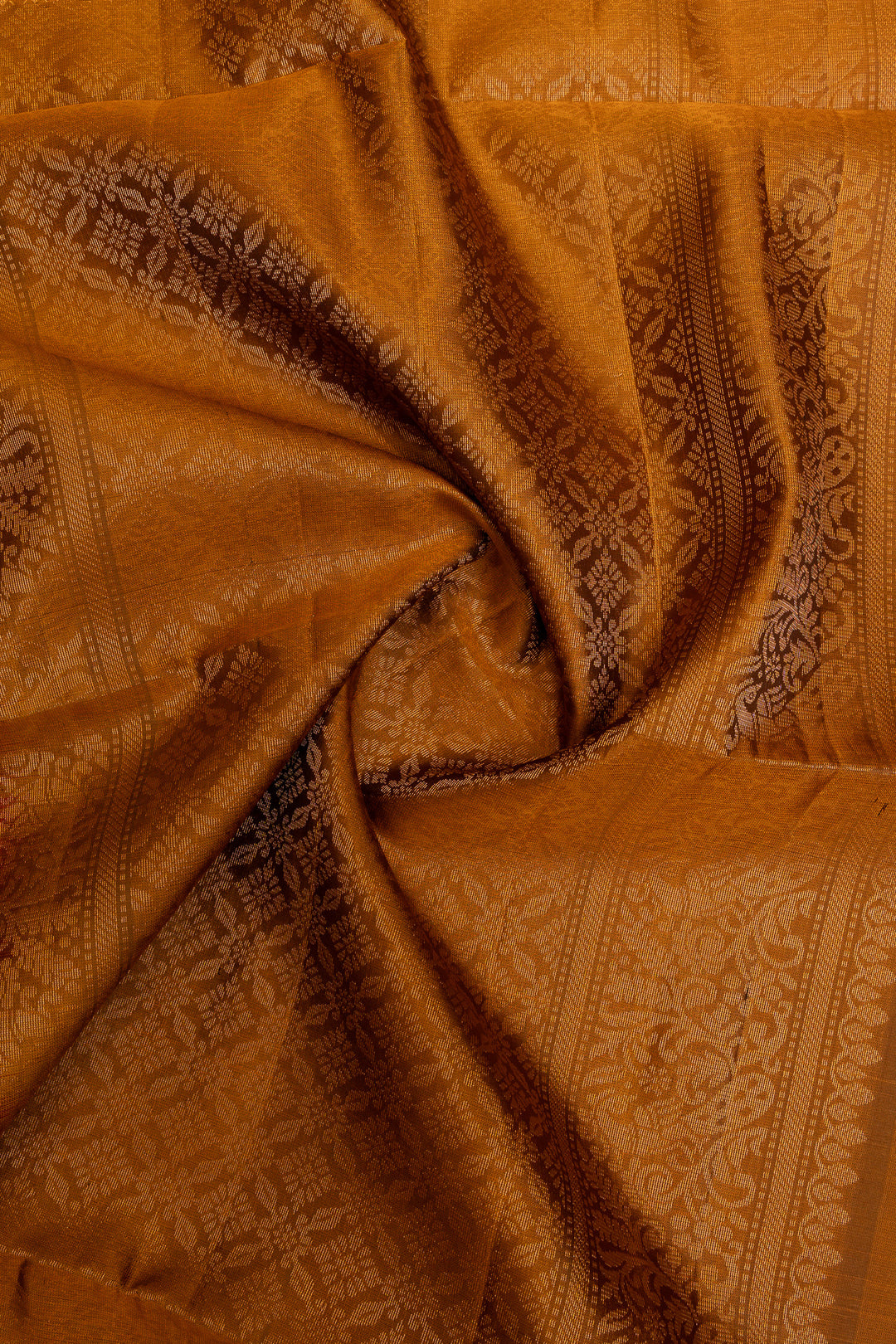 Magenta and mustard pure soft  silk saree