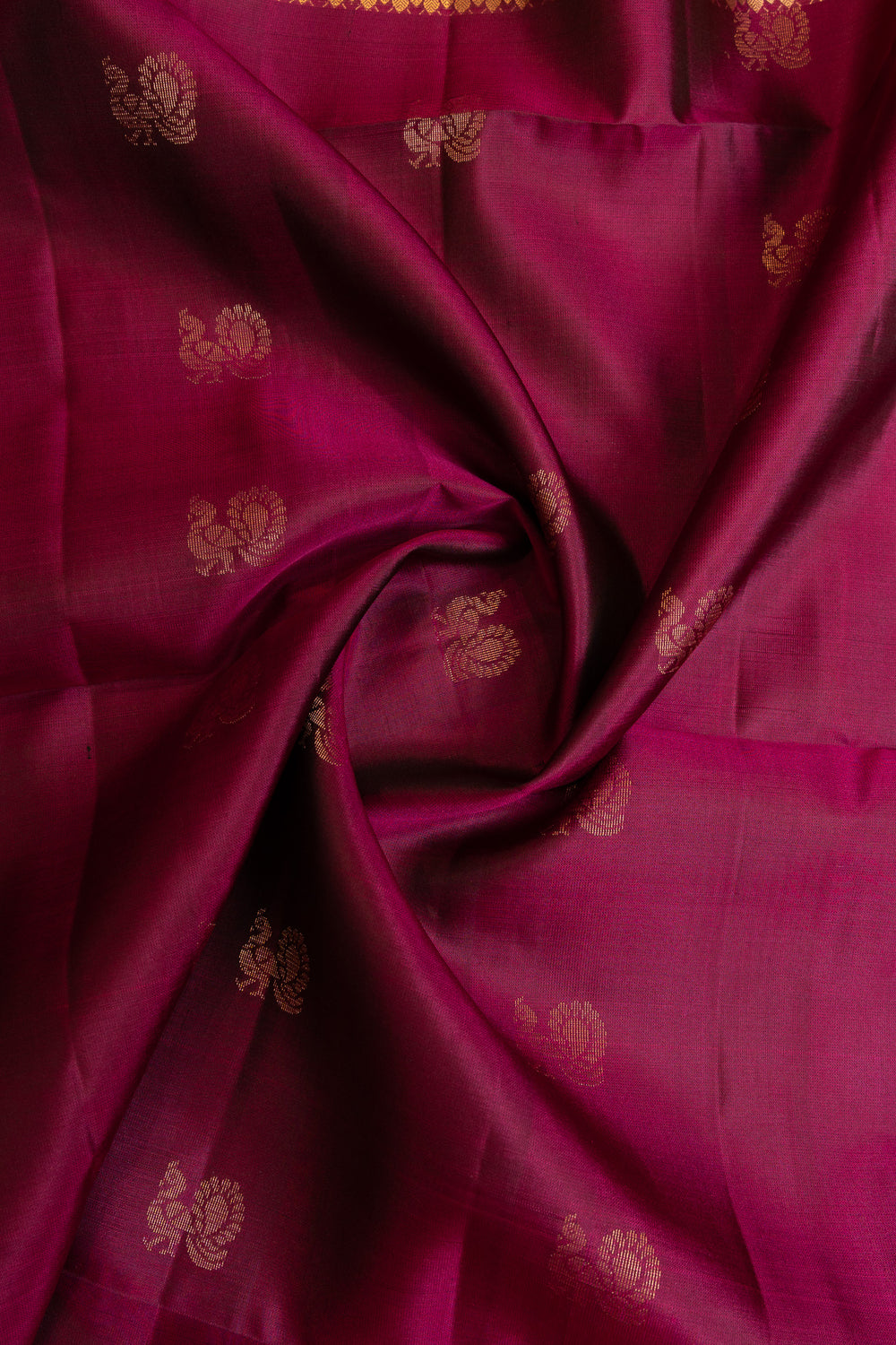 Magenta and mustard pure soft  silk saree
