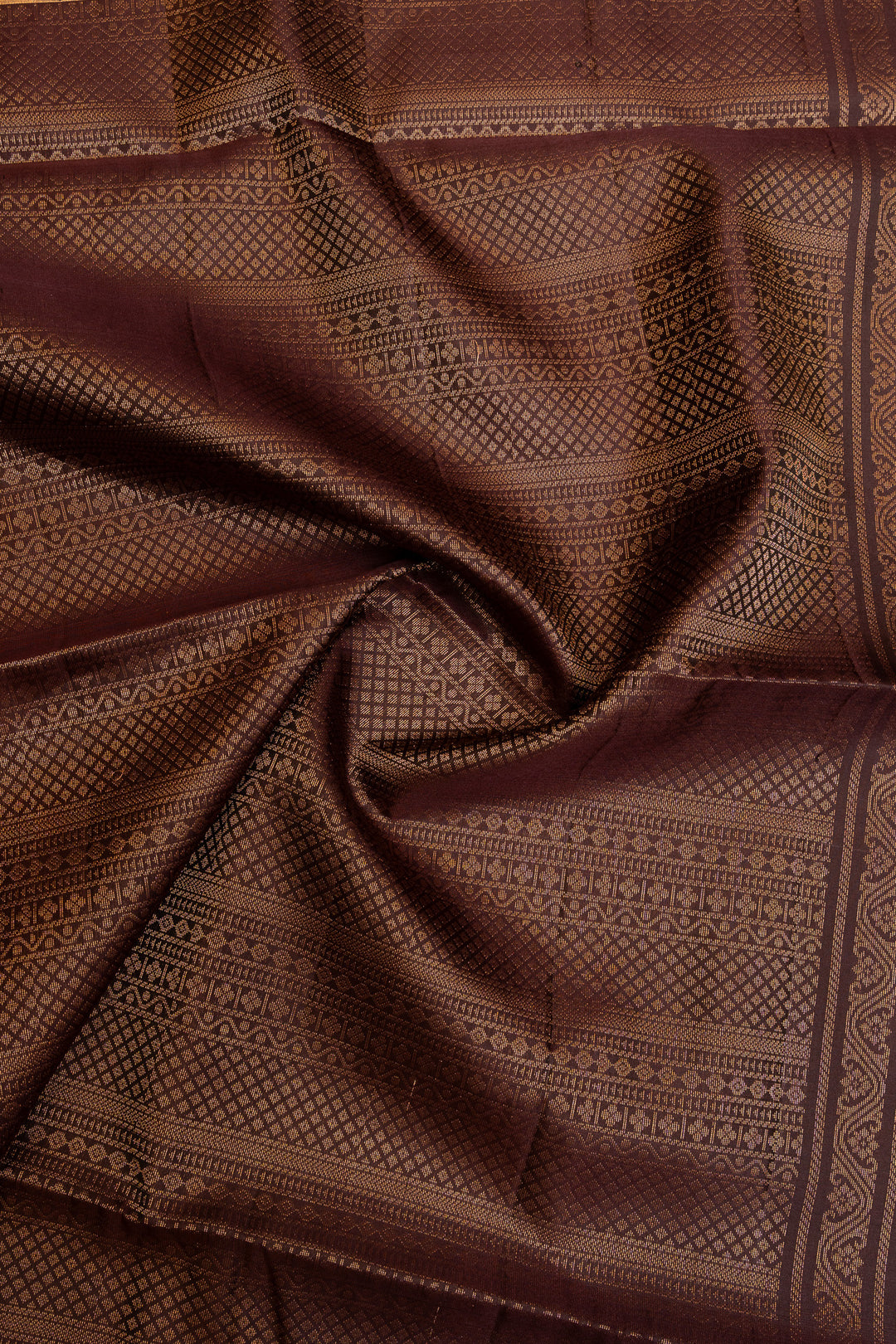 Rust orange and Jamun  pure soft  silk saree