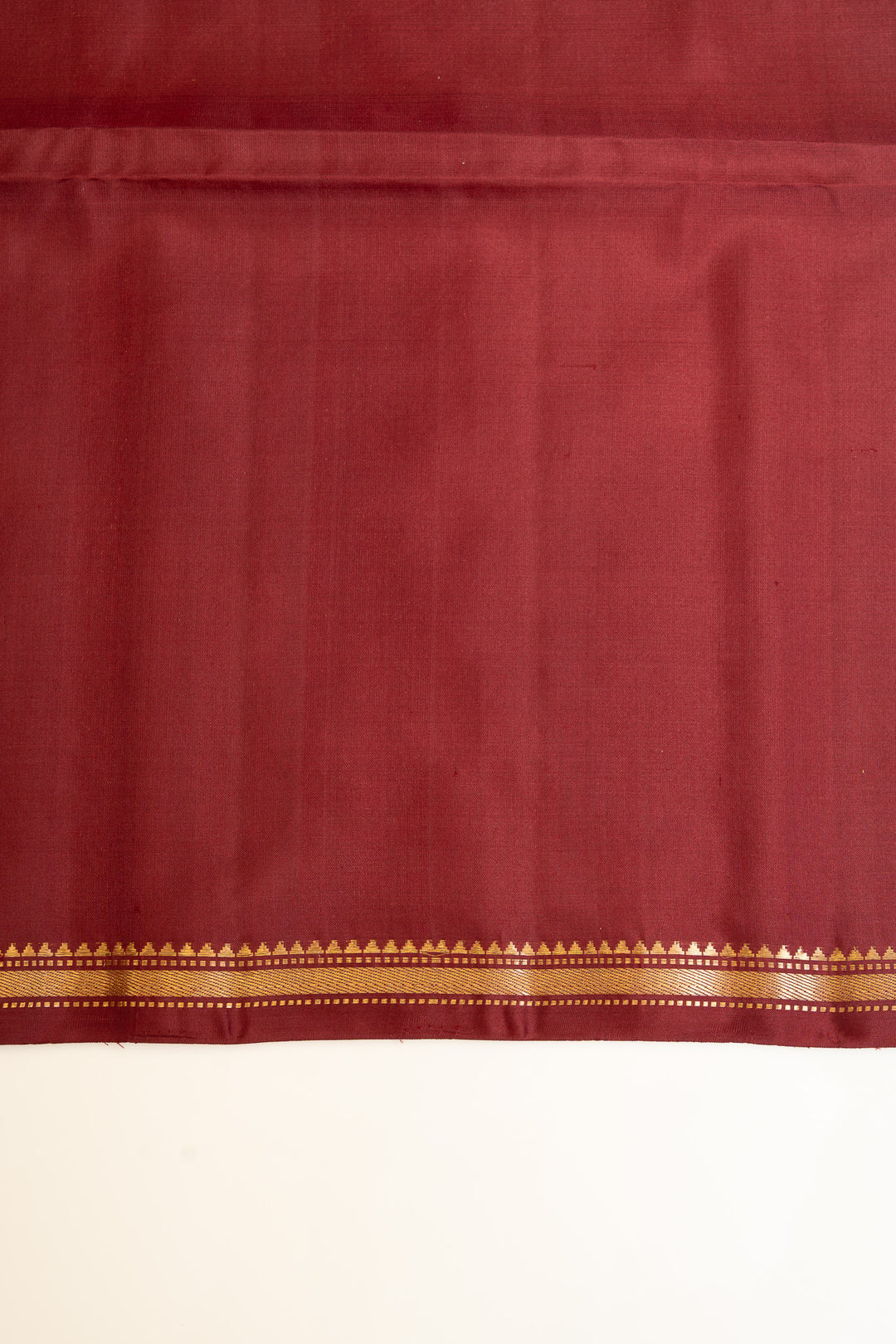 Anandha blue and maroon pure soft  silk saree