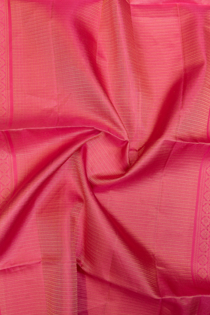 Light pink pure soft silk saree