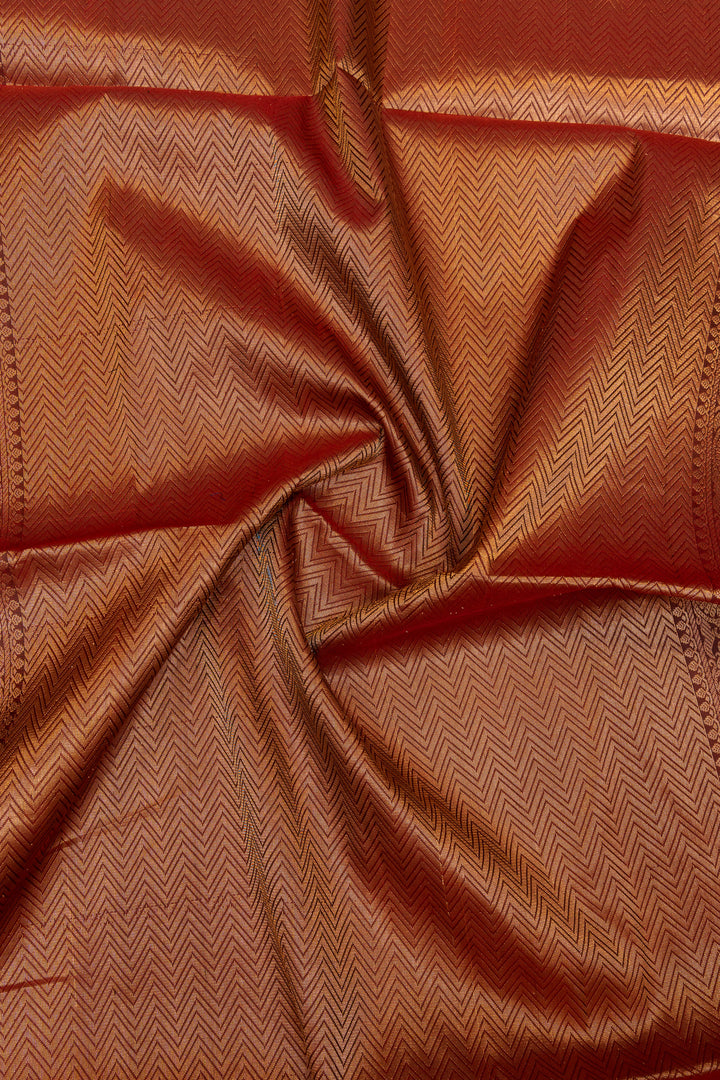 Beetlenut brown traditional soft silk saree