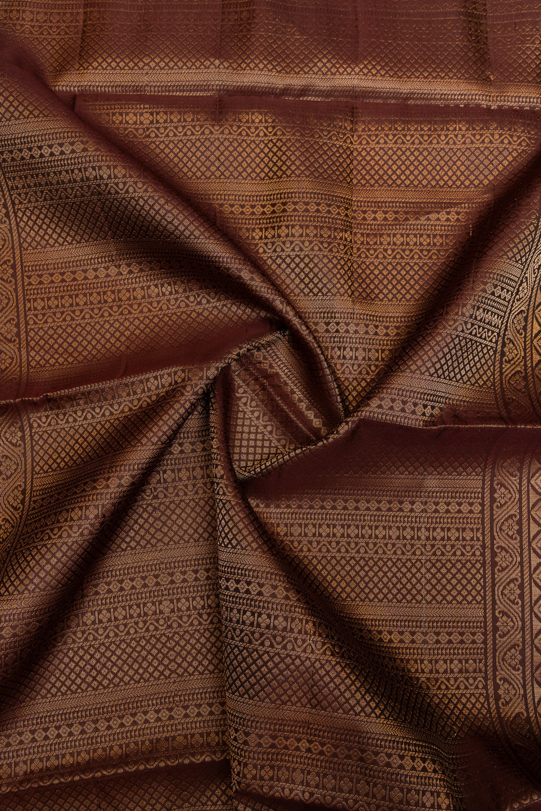 Beige and purple pure soft silk saree