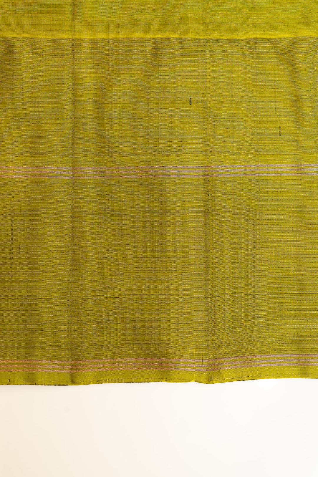 Bottle green and lime green pure soft silk saree