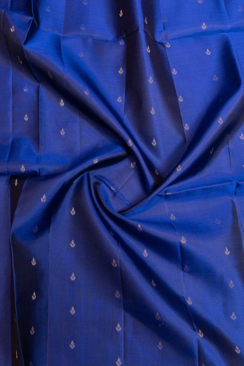 Royal blue pure soft silk saree
