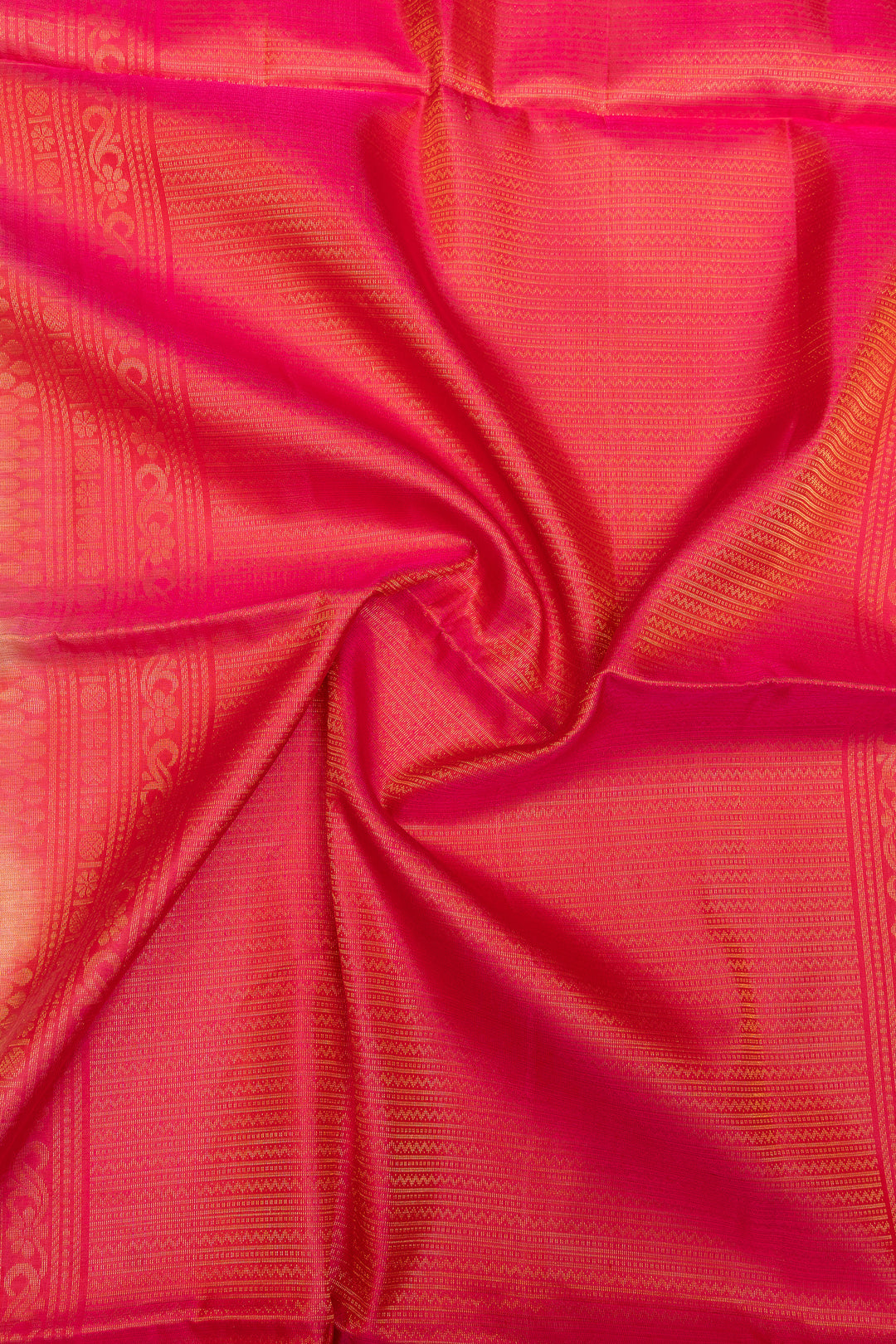 Off white and gold traditional pure soft silk saree