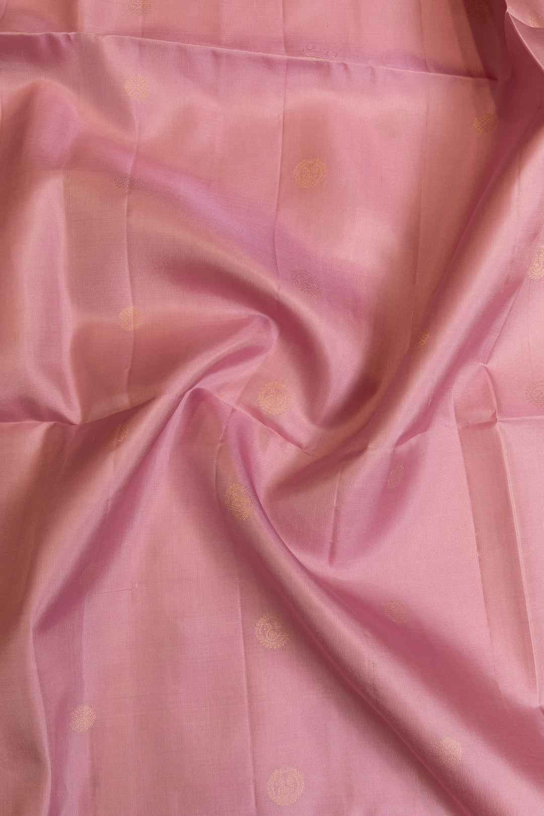 Lilac pink pure soft silk saree