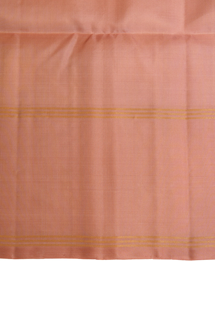 Lilac pink pure soft silk saree
