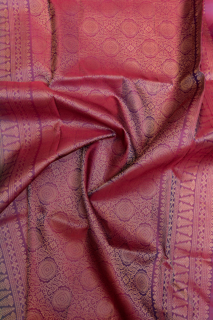 Peacock blue pure soft silk saree