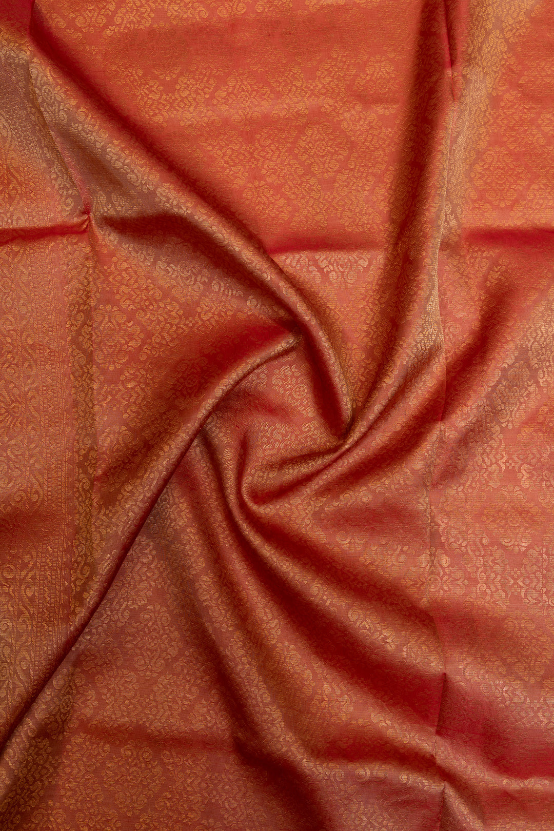 Beige pure soft silk saree