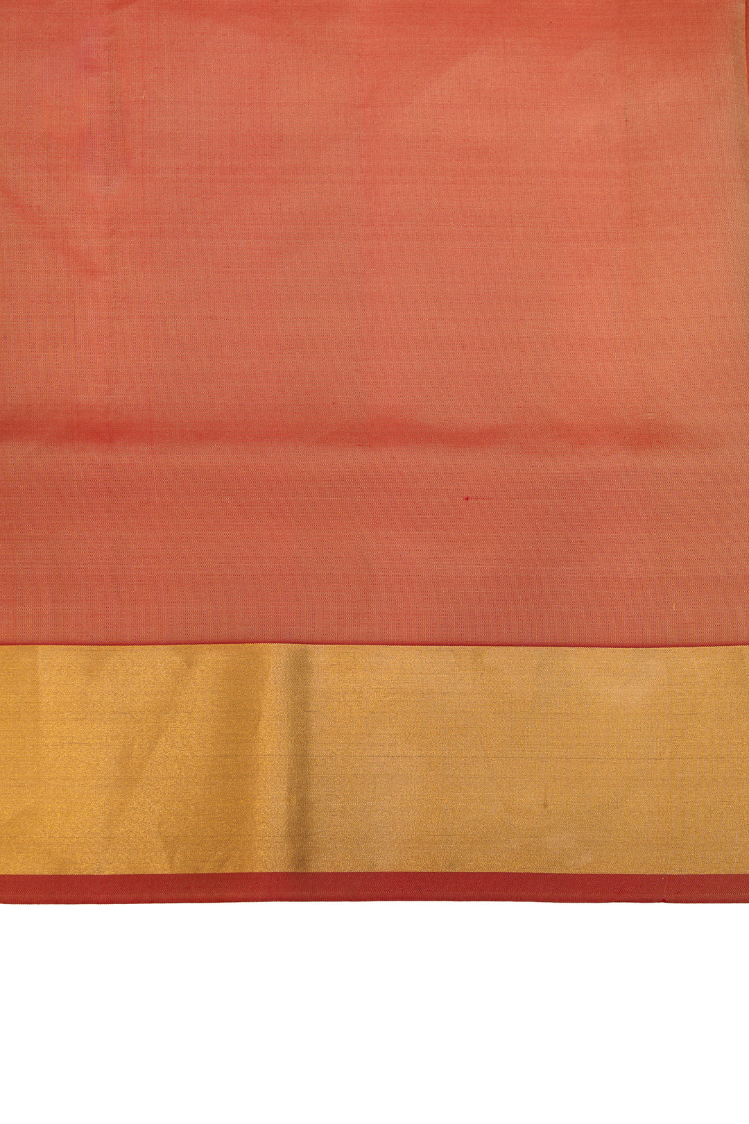 Beige pure soft silk saree