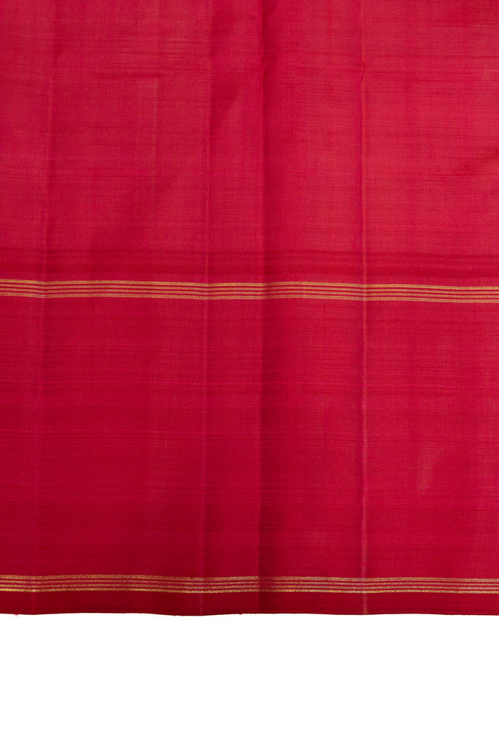 Brown and beige Multi checks pure Kanchipuram silk sarees