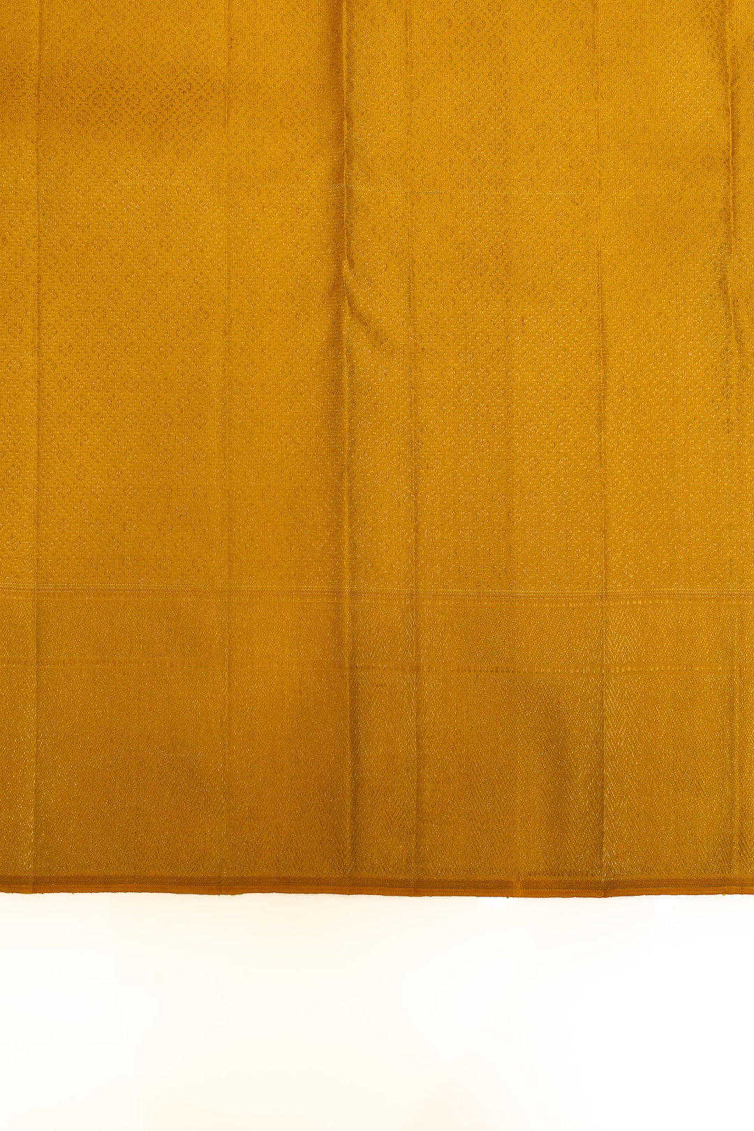 Gold chevron pure brocade Kanchipuram silk saree