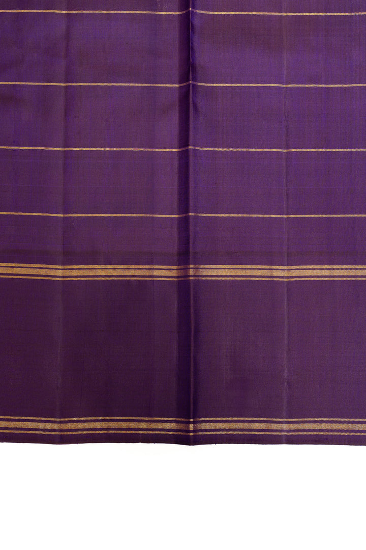 Madras multi checks pure Kanchipuram silk saree