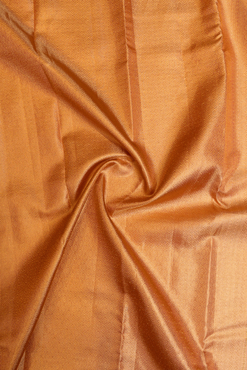 Peach brocade pure Kanchipuram silk saree