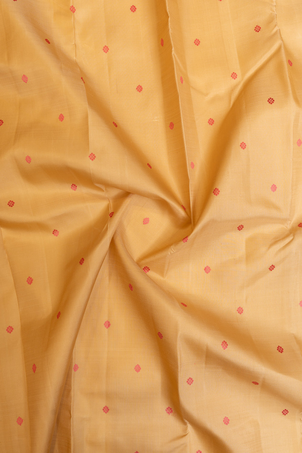 Off white and pink traditional pure Kanchipuram silk saree