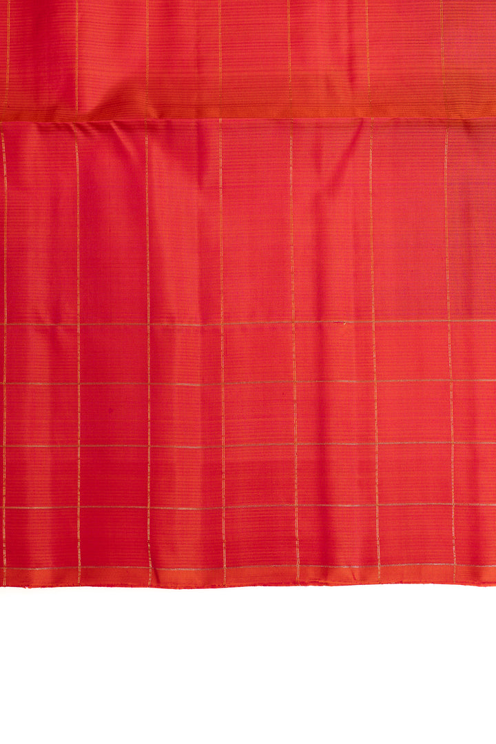 Jamun purple and peach pure soft silk saree