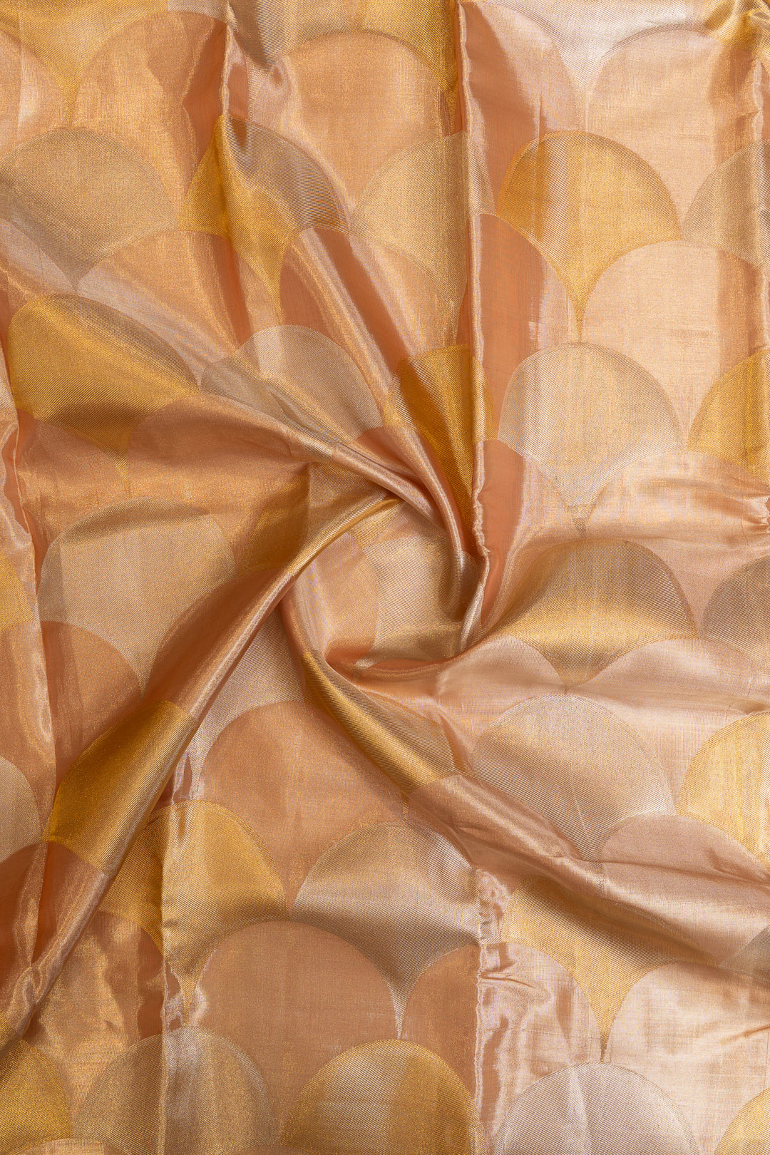 Pink silver and gold tissue brocade pure Kanchipuram silk saree