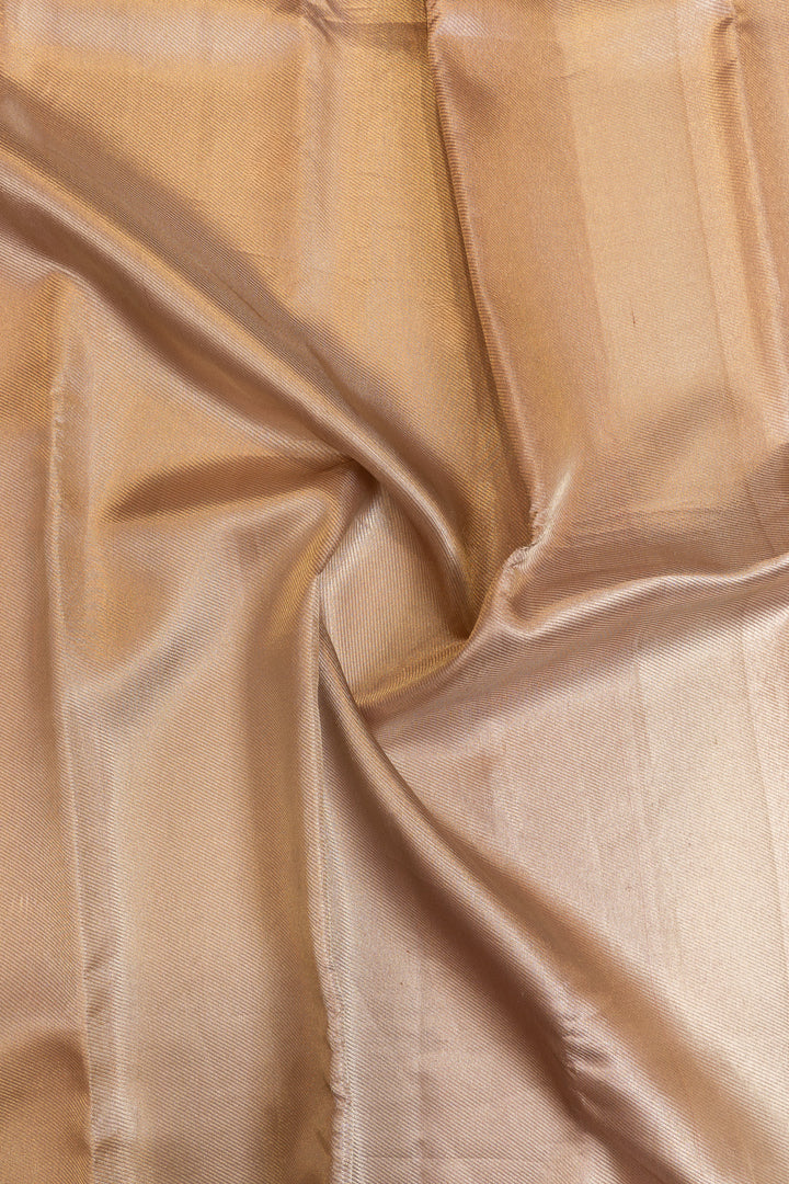 Lavender tissue  pure Kanchipuram silk saree