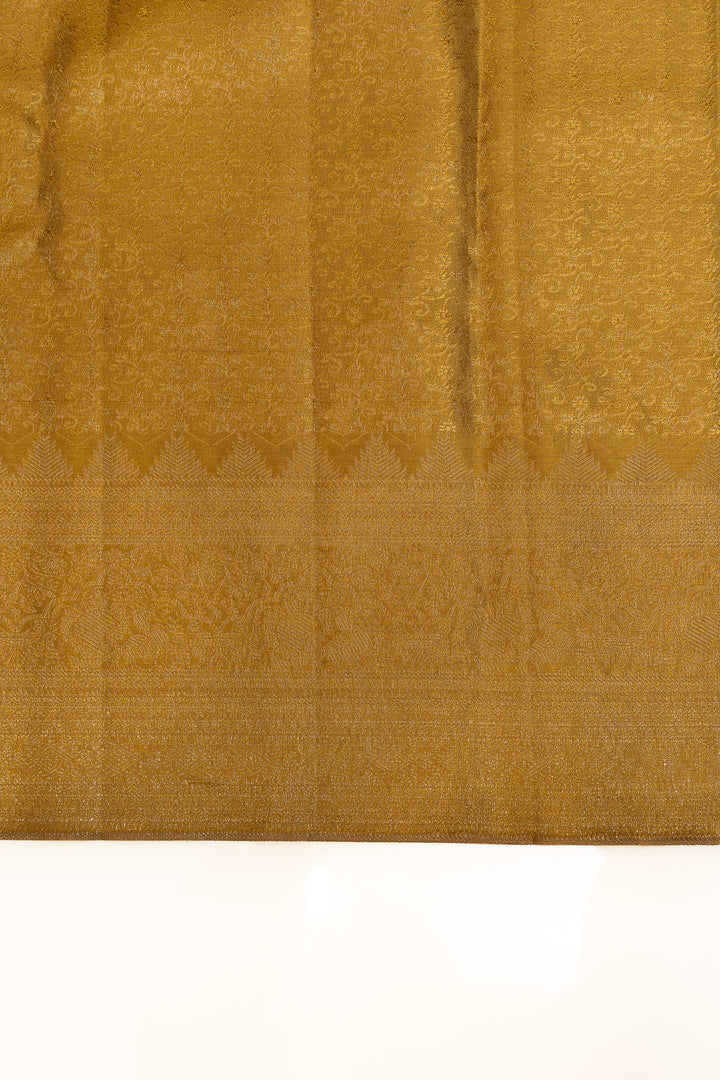 Good annam chakram brocade  pure Kanchipuram silk saree