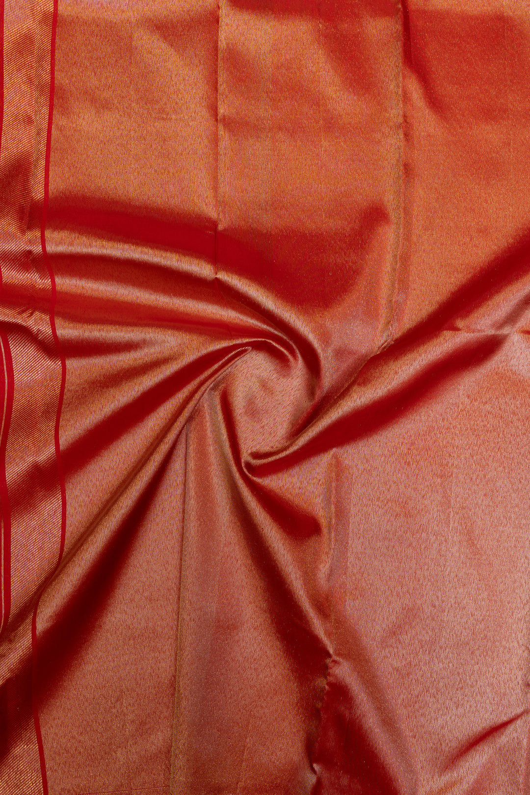 Red and gold pure Kanchipuram silk saree