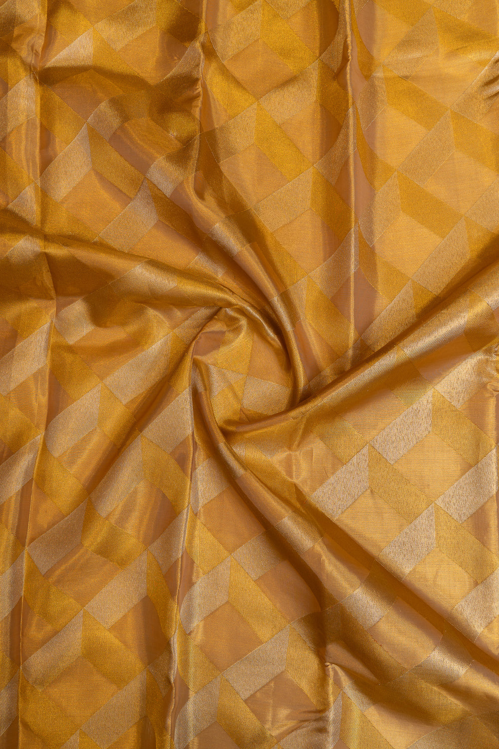 Silver and gold tissue pure Kanchipuram silk saree