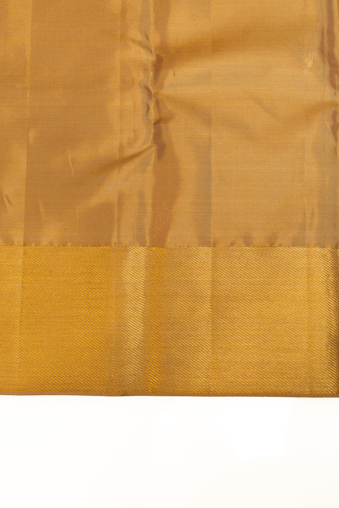 Silver and gold tissue pure Kanchipuram silk saree