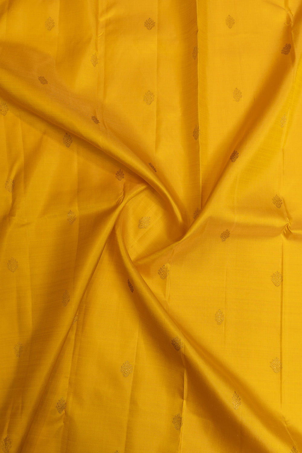Yellow and MS blue pure Kanchipuram silk saree